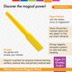 Yellow Magnet Wand Alternate Image A