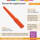 Orange Magnet Wand Alternate Image A