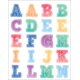 Watercolor Alphabet Stickers Alternate Image A