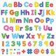 Colorful 4" Everyday Letters Combo Pack Alternate Image C