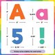 Colorful 4" Everyday Letters Combo Pack Alternate Image SIZE