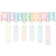 Pastel Pop Pennants Welcome Bulletin Board Alternate Image A