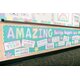 Pastel Pop Amazing Things Happen Here Bulletin Board Alternate Image B