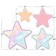 Pastel Pop Stars Accents - Assorted Sizes Alternate Image SIZE