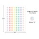 Pastel Pop Circles Mini Stickers Valu-Pak Alternate Image SIZE