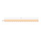 Peach Scalloped Border Trim Alternate Image SIZE