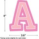 Pastel Pop Bold Block 4" Letters Combo Pack Alternate Image SIZE