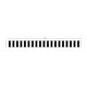 Modern Farmhouse Black Stripes Straight Border Trim Alternate Image SIZE