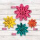 Beautiful Brights Paper Flowers Alternate Image SIZE