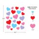 Charming Hearts Stickers Alternate Image SIZE