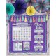 Iridescent Calendar Bulletin Board Display Alternate Image A