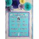 Iridescent Happy Birthday Mini Bulletin Board Alternate Image A