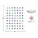 Iridescent Colorful Stars Mini Stickers Alternate Image SIZE