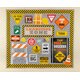 Under Construction Learning Zone Bulletin Board Display Alternate Image A