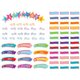 Colorful Vibes Birthdays Mini Bulletin Board Alternate Image A