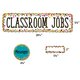 Confetti Classroom Jobs Mini Bulletin Board Alternate Image SIZE