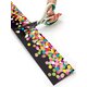 Colorful Confetti on Black Straight Rolled Border Trim Alternate Image B