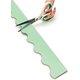 Mint Green Scalloped Rolled Border Trim Alternate Image B
