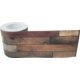 Reclaimed Wood Straight Rolled Border Trim Alternate Image A