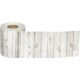 White Wood Straight Rolled Border Trim Alternate Image A