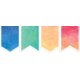 Watercolor Pennants Big Big Border Alternate Image A