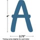 Slate Blue 4" Modern Classic Letters Combo Pack Alternate Image SIZE