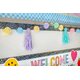 Pastel Pop Pom-Poms and Tassels Garland Alternate Image B