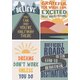 Moving Mountains Road Trip Positive Sayings Small Poster Pack Alternate Image A