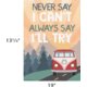 Moving Mountains Road Trip Positive Sayings Small Poster Pack Alternate Image SIZE