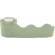 Sage Green Scalloped Rolled Border Trim Alternate Image A