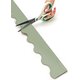 Sage Green Scalloped Rolled Border Trim Alternate Image B