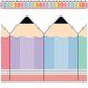Cool for School Pencils Die-Cut Rolled Border Trim Alternate Image D