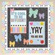 Cool for School Checkers Straight Border Trim Alternate Image D