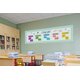 Cool for School Green Checkers Straight Border Trim Alternate Image D