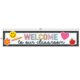 Cool for School Welcome to Our Classroom Banner Alternate Image SIZE