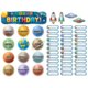 Outer Space Crew Happy Birthday Mini Bulletin Board Alternate Image A