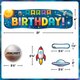 Outer Space Crew Happy Birthday Mini Bulletin Board Alternate Image SIZE