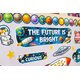Outer Space Crew The Future Is Bright Mini Bulletin Board Alternate Image B