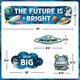 Outer Space Crew The Future Is Bright Mini Bulletin Board Alternate Image SIZE