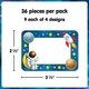 Outer Space Crew Name Tags/Labels - Multi-Pack Alternate Image SIZE