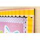Cool for School Purple Checkers Straight Border Trim Alternate Image B