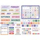 Color Crush Calendar Bulletin Board Alternate Image A
