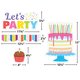 Colorful Happy Birthday Create & Decorate Quick Kit Alternate Image SIZE