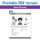 The Birthday Party - Reading Comprehension Activity Google Slides Alternate Image C