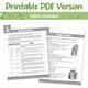 Family Names - Reading Comprehension Activity Google Slides Alternate Image C