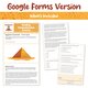 Egyptian Pyramids - Reading Comprehension Activity Google Slides Alternate Image B