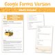 Buzz Buzz - Reading Comprehension Activity Google Slides Alternate Image B