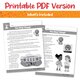 The Real Thing - Reading Comprehension Activity Google Slides Alternate Image C