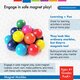 Solid-Colored Magnet Marbles, Set of 100 Alternate Image A
