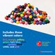 Solid-Colored Magnet Marbles, Set of 100 Alternate Image E